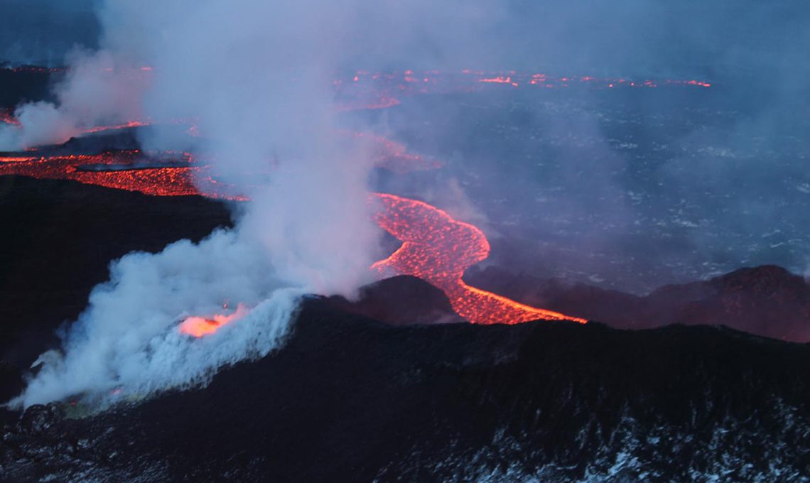 Iceland volcano eruption